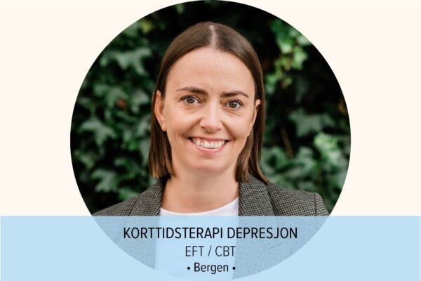 Korttidsterapi depresjon kurs Bergen Hanna Aardal