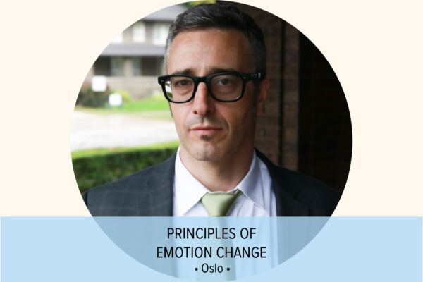 Principles of emotion change Antonio Pascual Leone Oslo