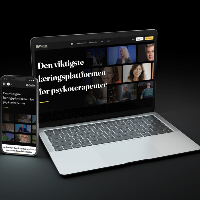 Mockup hjem skjerm psyflix
